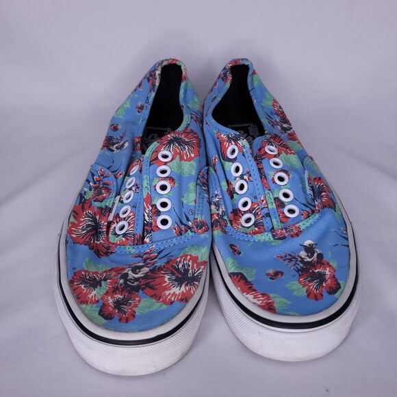 Vans Star Wars Shoes Mens 7.5 Womens 9 Yoda Floral Aloha - Picture 6 of 10